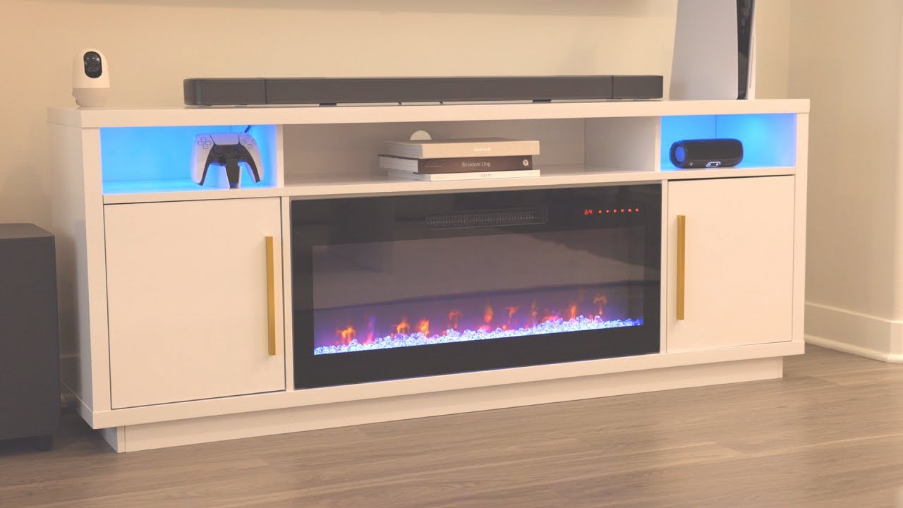 Avenue Fireplace Entertainment Center YouTube