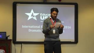 IEW 2016: Dramatic Reading Contest Performance 3