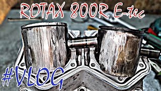 ROTAX 800R E-tec - как не стоит обкатывать мотор_Двигатель Снегоход БУРАН в ЯНАО п.Харп