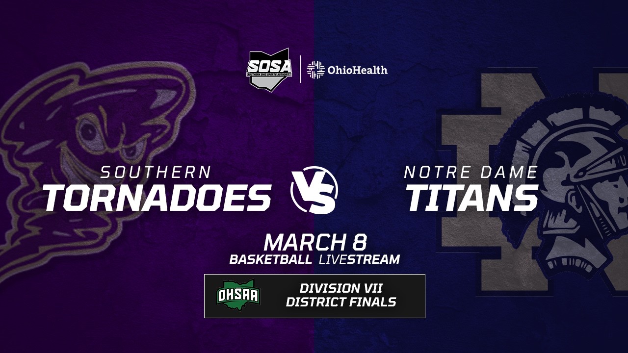 BB DVII DISTRICT FINAL - Southern Tornadoes vs Notre Dame Titans