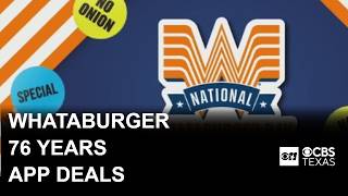 Whataburger marks 76 years with August app deals