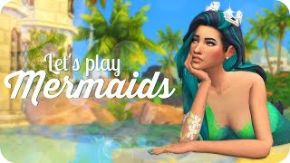 FIRST DAY OF WORK | Let's Play The Sims 4 Island Living - Mermaid Princess | EP 2