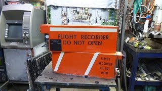 Inside a Sundstrand UFDR Flight Data Recorder &quot;Black Box&quot;