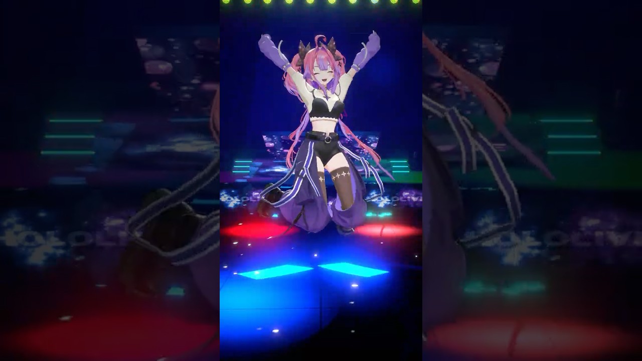 ねねち先輩の＃ねねちのギラギラファンミーティング 踊ってみた 【#綺々羅々ヴィヴィ】#vtuber #hololive #shorts