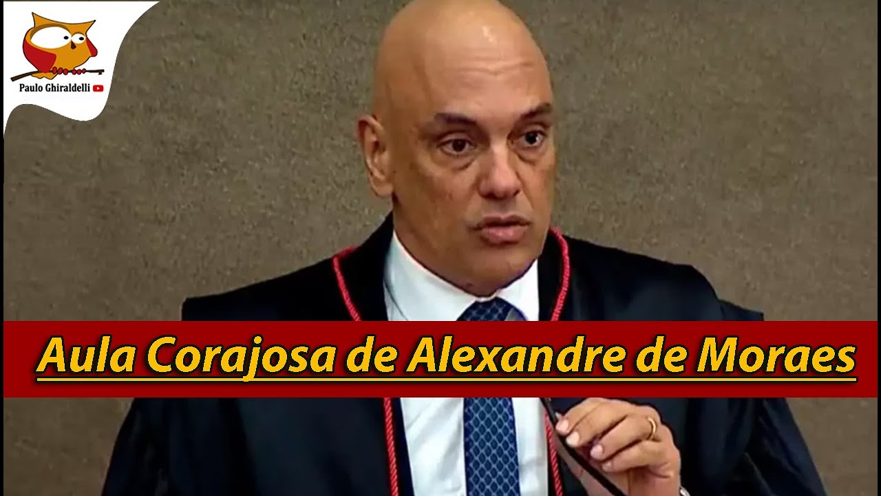 ANÁLISE DA AULA DE ALEXANDRE DE MORAES. [26 de fevereiro de 2025]