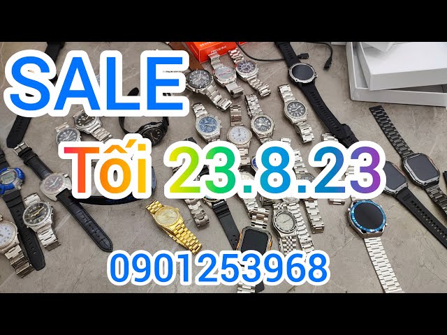 [Sale 23.8.23] 0901253968 - Ferrari Timberland Citizen Overland Smartwatch Musk Elgin Casio Timex