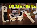 4 Easy To Make From Home Wooden Projects For Beginners ( Phone Stand | Wine Holder )