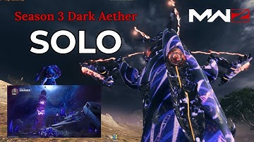 Red Zone to Solo Dark Aether Season 3 - Call of Duty Modern Warfare Zombies