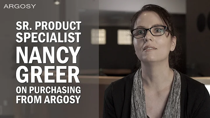 Sr. Product Specialist, Nancy Greer, On Purchasing...
