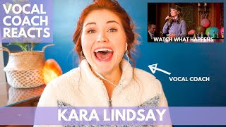 KARA LINDSAY I "Watch what happens" I Vocal coach reacts!