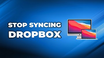 How to Stop Dropbox from Syncing on Mac
