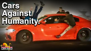A completely normal game of Cars Against Humanity