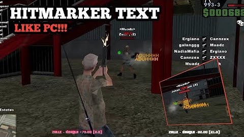 [SHARE] MONETLOADER HITMARKER STYLE PC || GTA SAMP ANDROID
