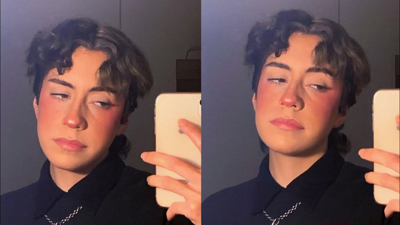 My Everyday Tiktok Eboy Makeup Tutorial Youtube