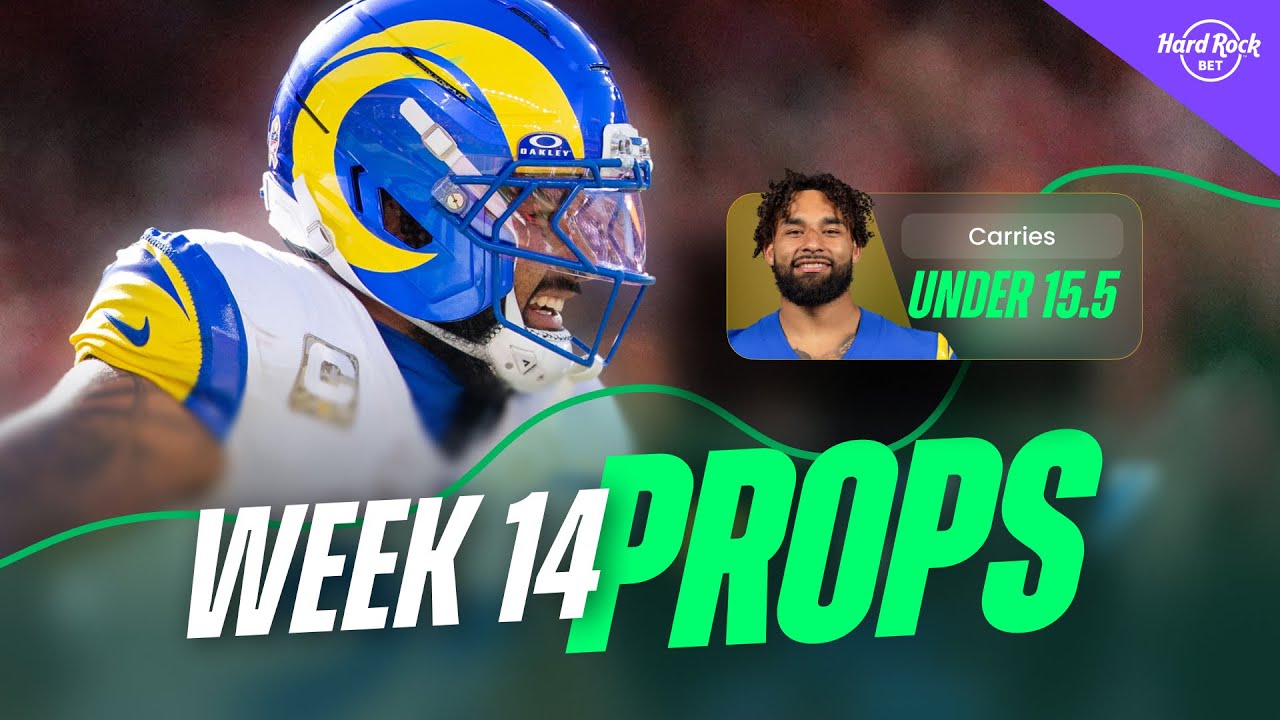 Top 10 NFL Player Props Picks for Week 14 | Prop Bets & TD Scorers ...