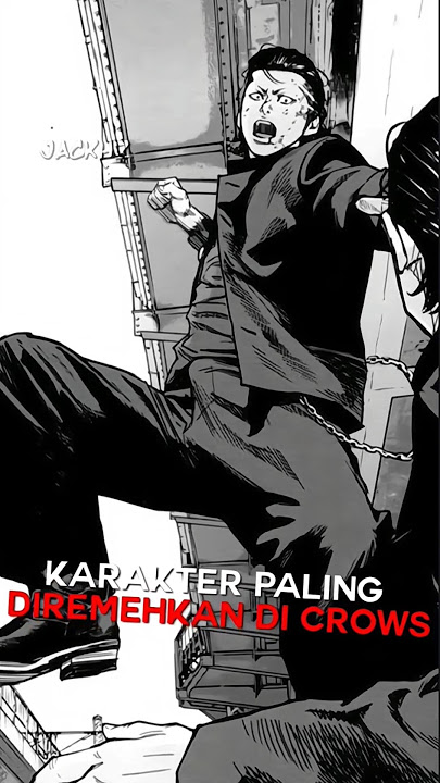 KARAKTER PALING DI REMEHKAN DI CROWS #suzuran #crows
