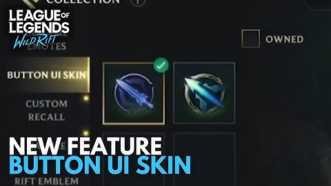 Button UI Skin | Wild Rift