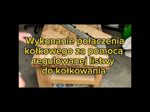 Wykonanie połączenia kołkowego