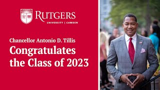 Chancellor Tillis Congratulates the Class of 2023 from