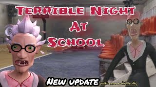 |Terrible Teacher Is Behind Me| Please Help Me ! Horror Game ( FUNMAX gameplay ) screenshot 2