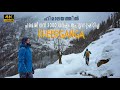 I solo trekked 12km near manali  kheerganga 2 ft snow  malayalam vlog
