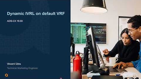 AOS-CX 10.09 Update - DIVRL with default VRF