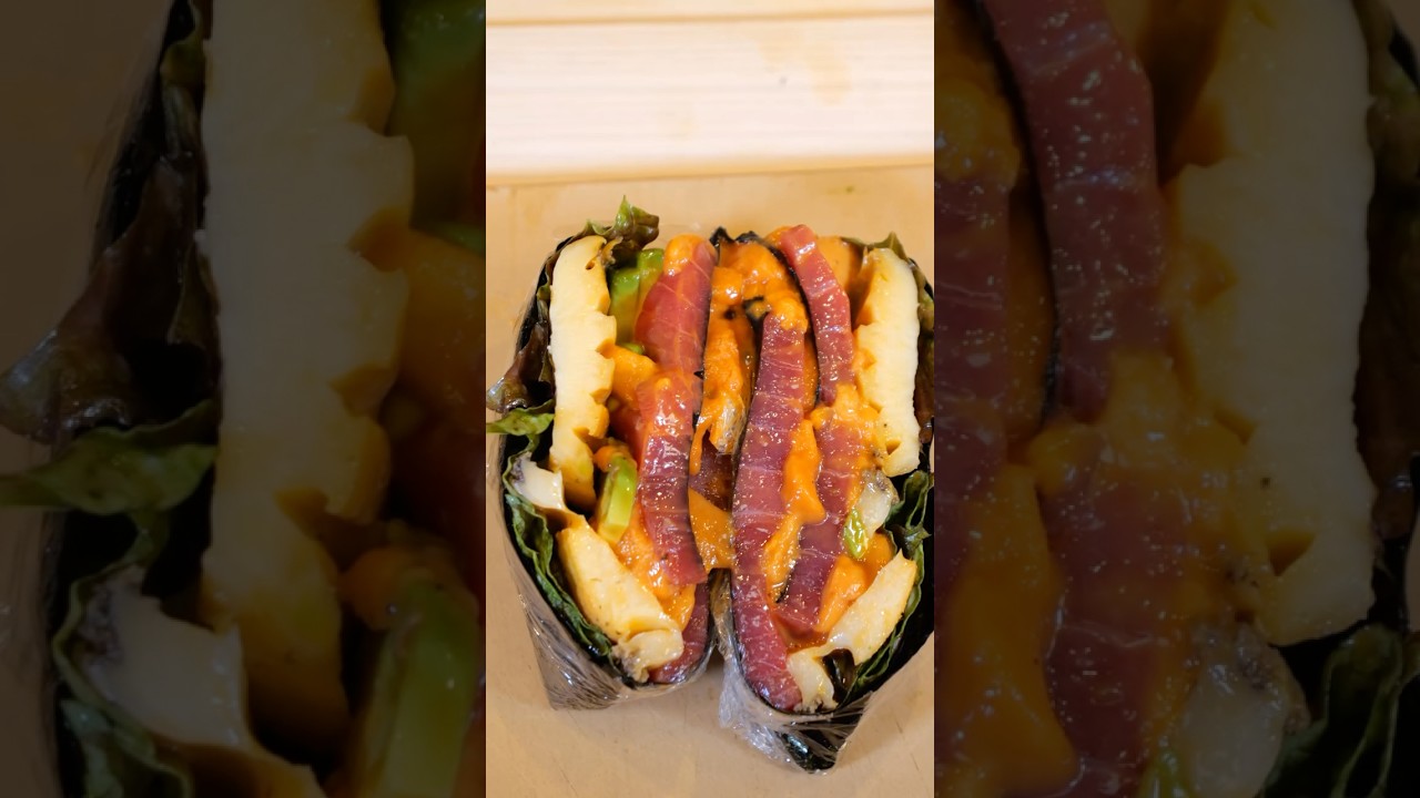 Abalone Seaweed Wrap 😋 