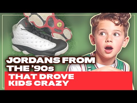 jordans shoes in the 90s