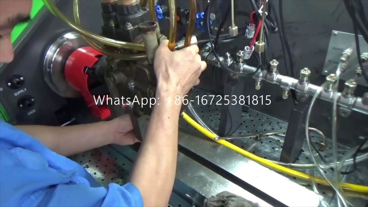 NANTAI CRS708 How to connect the HP0 pump and testing