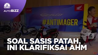 Simak! Ini Klarifikasi Honda Soal Sasis Motor Patah