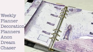 Weekly Planner Decoration - Planners Anon Dream Chaser