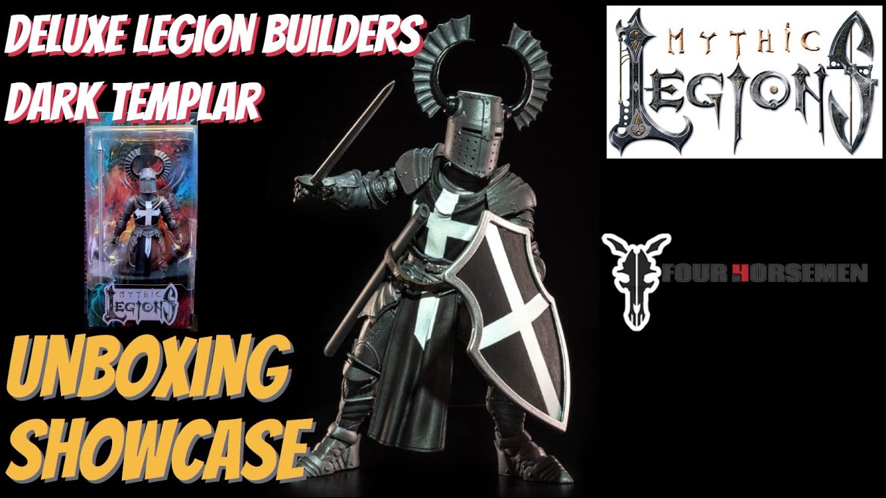 SF・ファンタジー・ホラー mythic legions Deluxe Dark Templar LB Mythic Legions Dark Templar Deluxe Legion Builder Action Figure