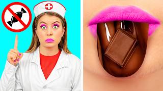 كيفية تهريب الأكل إلى المستشفى | تحديات مضحكة BaRaFun Challenge