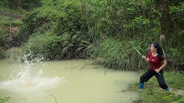 Amazing Fishing Technique, CEO Conquers Giant Wild Fish