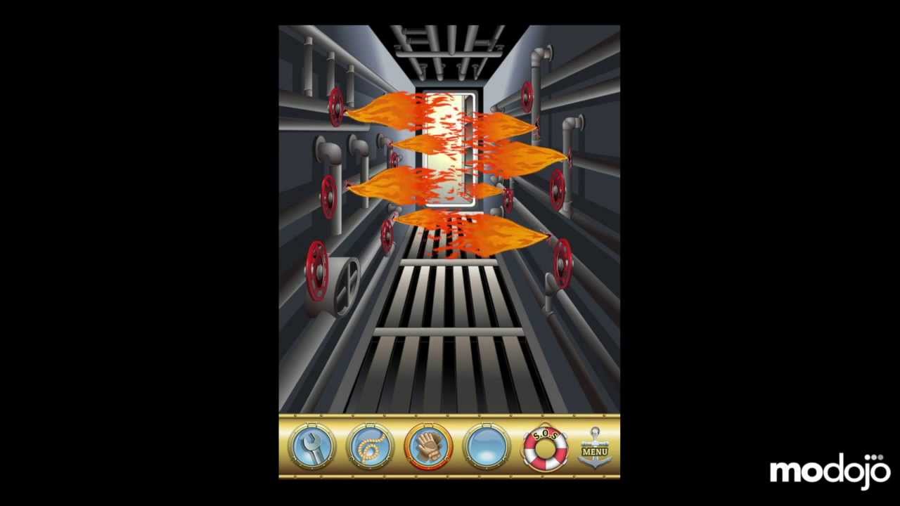 Escape the Titanic Walkthrough Fire & Luggage Puzzle (iPhone/iPad) - YouTube