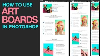 How to Use Artboards in Photoshop (UX / UI / Web Design in Photoshop)