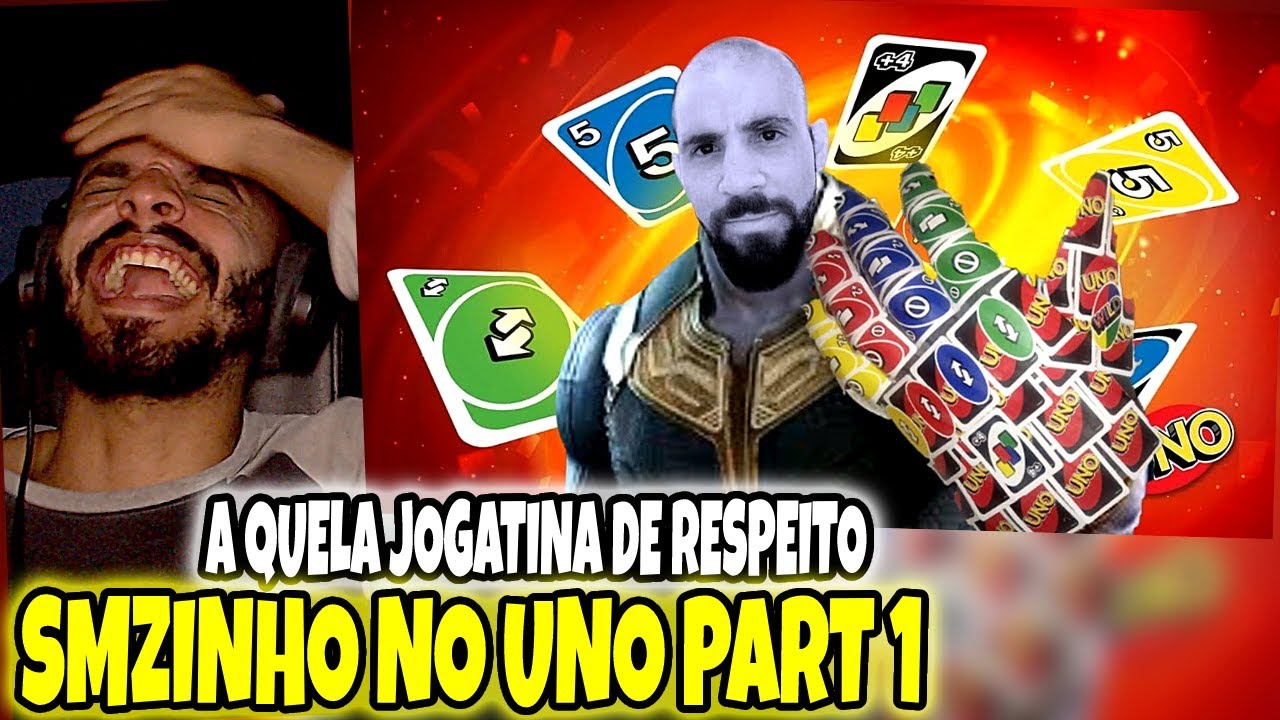REACT | UNO PT#01 - E essa partida não acaba nunca? | SMZINHO