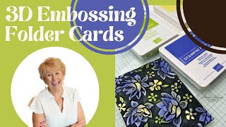 🔴 How 3D Embossing Folder Cards Show 4 Stunning Works Of Magic