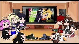 Narutos friends reacts to the golden family |•Blueberry Blue Afton•| @goldenmoon2403