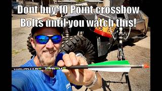 I'm DONE buying expensive 10 Point crossbow bolts!