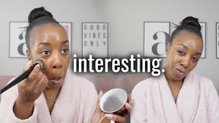 grwm☕️ | can't believe I'm *JUST NOW* trying this from sephora | makeup & chill💭 | Andrea Renee