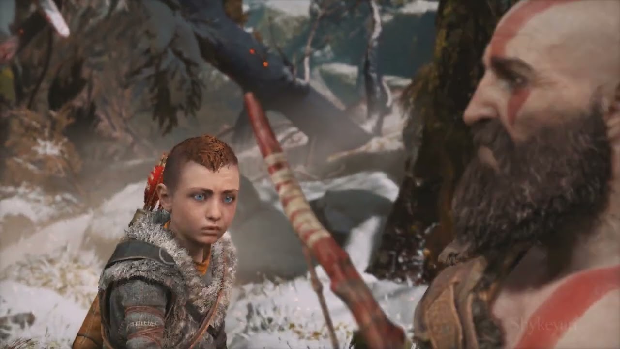 God of War Chapter 1: The Marked Trees Part 1 Gameplay - No Commentary 