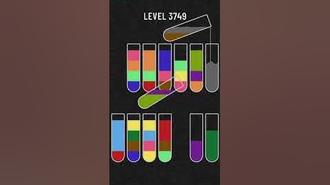 water sort puzzle level 3749