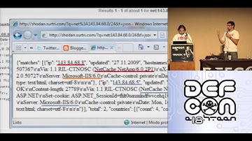 DEF CON 18 - Chema Alonso & José Palazón "Palako" - FOCA2: The FOCA Strikes Back