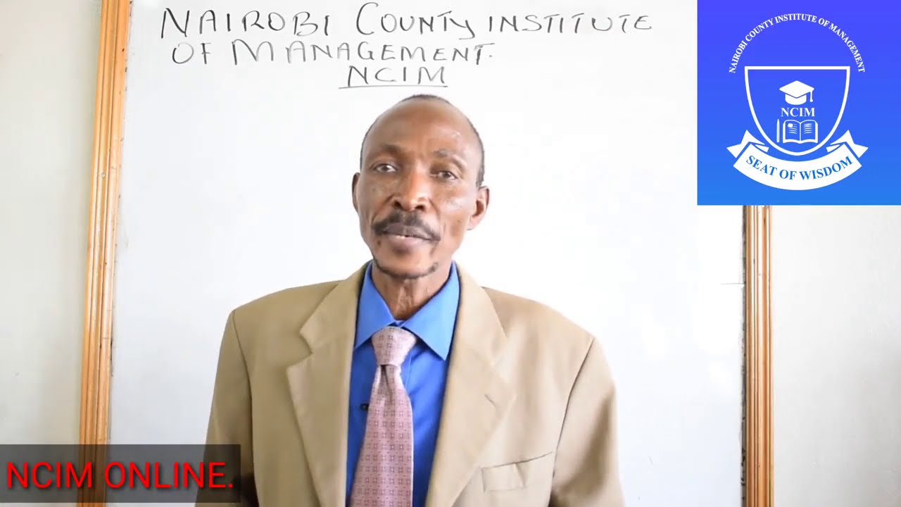 Nairobi County Institute of Management (NCIM)