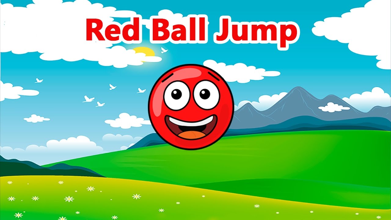 red ball jump