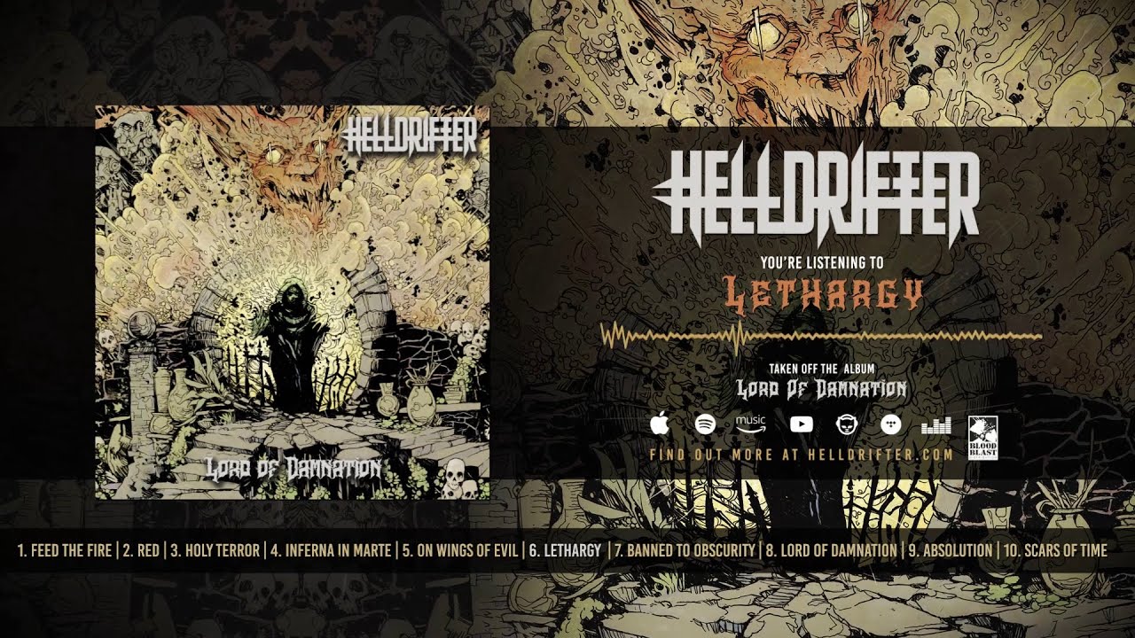 Helldrifter - Lord of Damnation  (OFFICIAL FULL ALBUM)