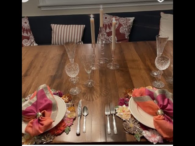 Setting the Sweetheart Table