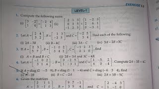 RD SHARMA EX4.2 MATRICES Q1 TO Q22 SOLUTIONS OF CHAPTER 4 CLASS 12 screenshot 1