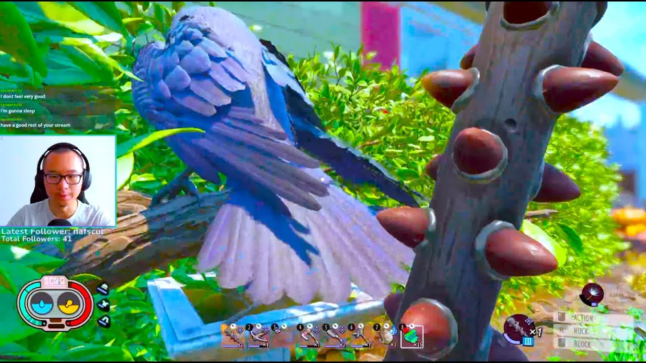 Parkour My Way to Bird Bath Bluff 🔵Grounded First Playthrough Part